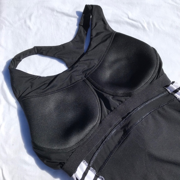 Athleta Ace Racer Stripe Built-in Bra Tank - Picture 7 of 7